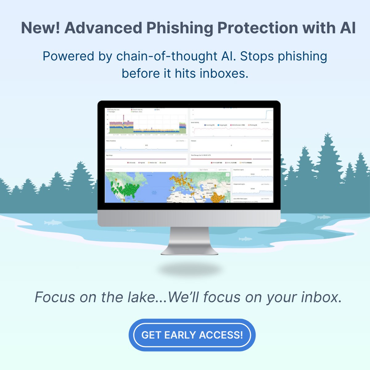The rumors are true! 🚨 Our new Advanced Phishing Protection add-on for Cloud Monitor uses CoT AI to stop phishing &amp; spam before they hit inboxes. Think smarter, faster, and safer. Sign up for early access here: hubs.ly/Q03vtSqW0

#malware #phishing #ransomware #ai #k12