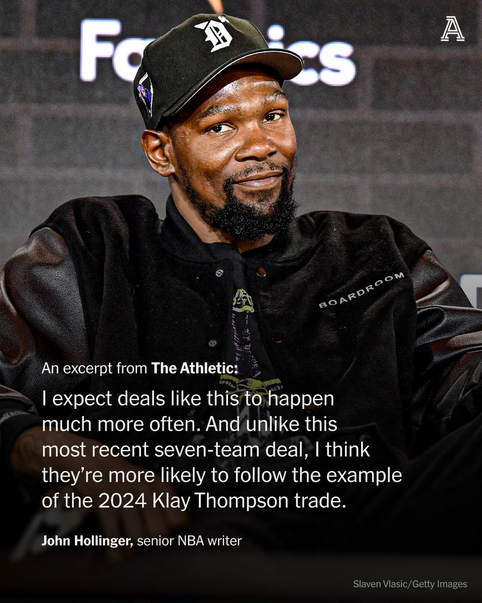 The Athletic (@theathletic) on Twitter photo How does a seven-team trade come together?
We went inside how it all unfolded.
And <a href="/johnhollinger/">John Hollinger</a> doesn't think this is the end of these multi-team swaps.
nytimes.com/athletic/64794… How does a seven-team trade come together?
We went inside how it all unfolded.
And <a href="/johnhollinger/">John Hollinger</a> doesn't think this is the end of these multi-team swaps.
nytimes.com/athletic/64794…
