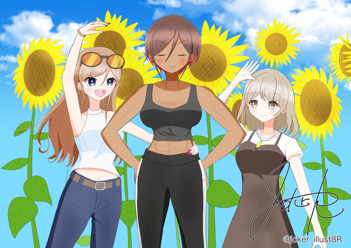 葵しずく(<a href="/aoi_ya5296/">葵しずく@普通の女の子系Vtuber</a>)さん主催
#葵屋のテーマで創作大会
テーマ「あの向日葵のように」
タイトル「向日葵エネルギー」
#アサユウのランウェイ
#あおいの宝箱