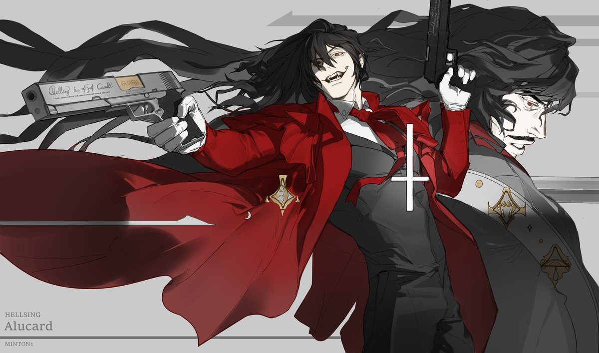 Minton1senci's tweet image. 🧛‍♂️#hellsing #ALucard