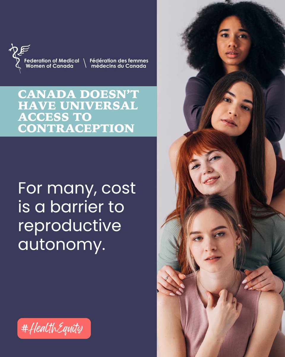 FMWCanada (@fmwcanada) on Twitter photo Canada doesnโt have universal access to contraception.
For many, cost is a barrier to reproductive autonomy.
Letโs change that.
#SRHR #ContraceptiveEquity #FMWC <a href="/dr_rdosanjh/">Ramneek Dosanjh</a> <a href="/DrMTByass/">Dr. Modupe Tunde-Byass</a> <a href="/Kim_G_Williams/">Dr. Kimberly Williams</a> <a href="/CanWaCH/">CanWaCH</a> Canada doesnโt have universal access to contraception.
For many, cost is a barrier to reproductive autonomy.
Letโs change that.
#SRHR #ContraceptiveEquity #FMWC <a href="/dr_rdosanjh/">Ramneek Dosanjh</a> <a href="/DrMTByass/">Dr. Modupe Tunde-Byass</a> <a href="/Kim_G_Williams/">Dr. Kimberly Williams</a> <a href="/CanWaCH/">CanWaCH</a>