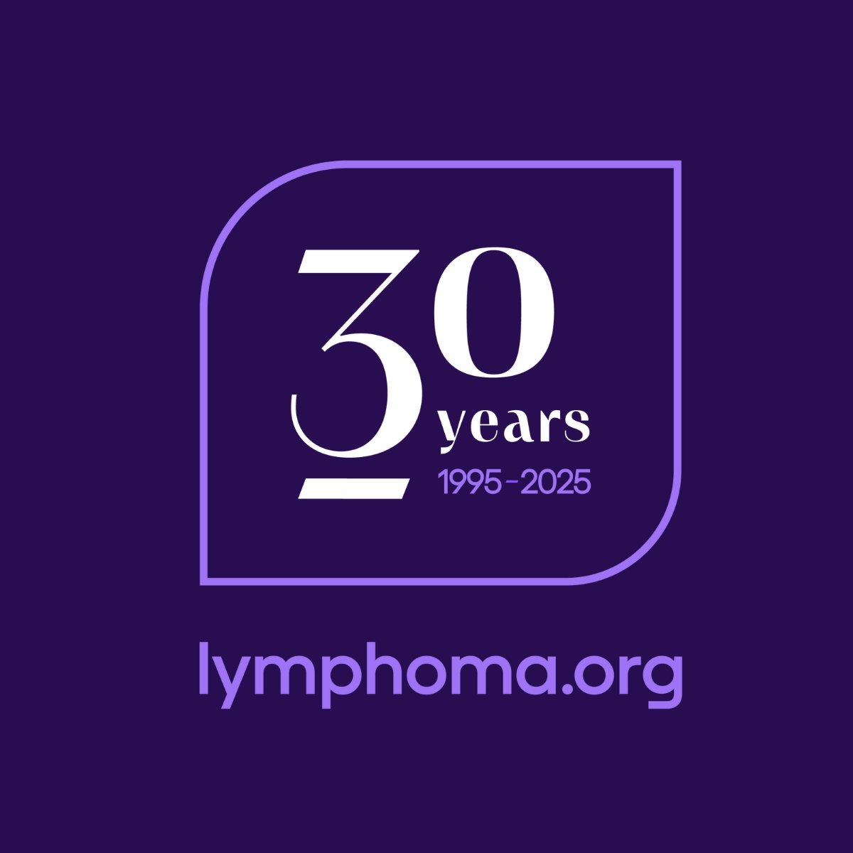 This year marks a milestone in the Lymphoma Research Foundation's journey: three decades of advancing lymphoma research, empowering patients, and building a compassionate community united by resilience, determination, and unwavering hope: lymphoma.org/30years #lymphoma30