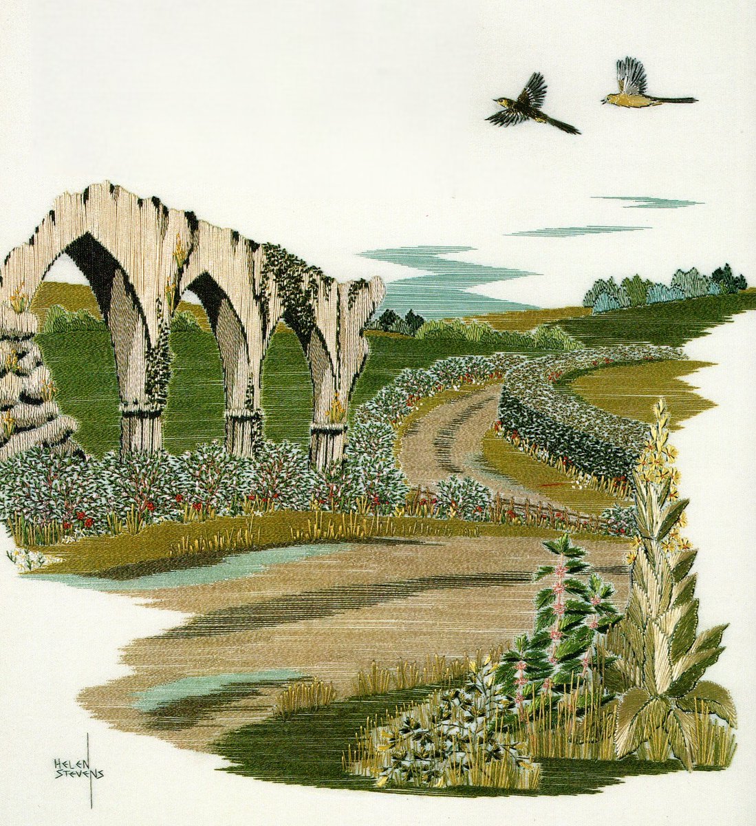 helen_m_stevens's tweet image. " ... The happy highways where I went
And cannot come again."
A. E. Houseman, 1859 - 1936
Like yesterday's quote, this is from Houseman's most famous work, "A Shropshire Lad", (poem XL), first published in 1896. The visual of a road going on into the sky and ultimate infinity…