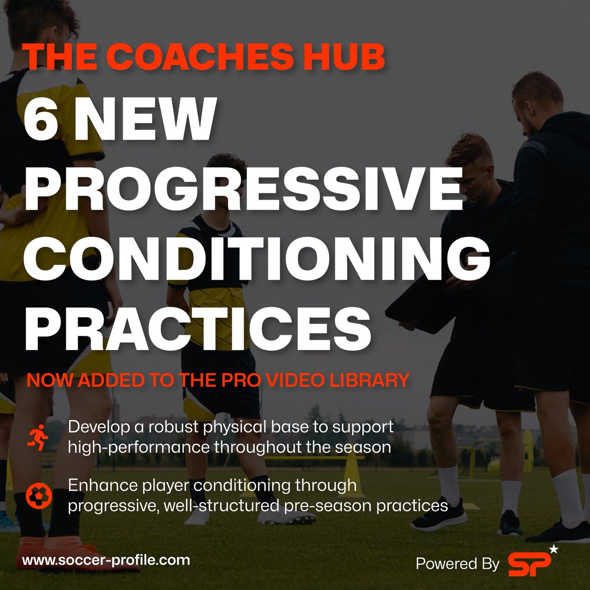 🔥 NEW CONTENT ALERT 🔥

We’ve just added 6 NEW Progressive Conditioning Practices to the Pro Library inside The #CoachesHub — built for coaches operating at the highest level ⚡️⚽️

These practices are designed to mirror the demands of the modern game — combining intensity,