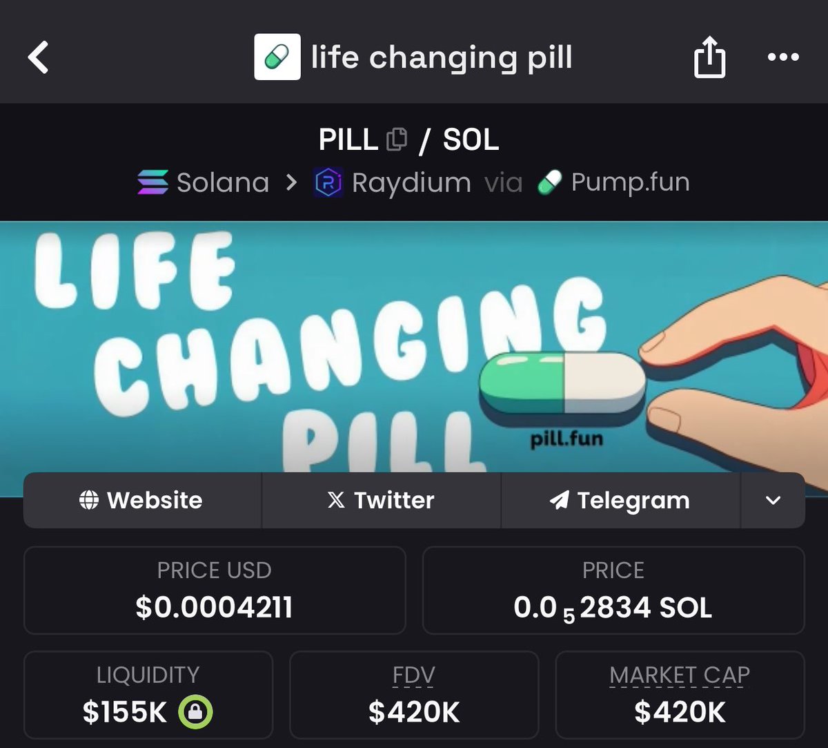 Bought a life changing $Pill yesterday. 

Set &amp; Forget.