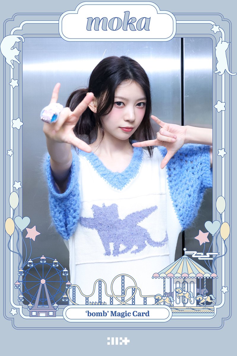 📸 | ILLIT 'bomb' Magic Card #3 🔮 with #MOKA #ILLIT #아일릿