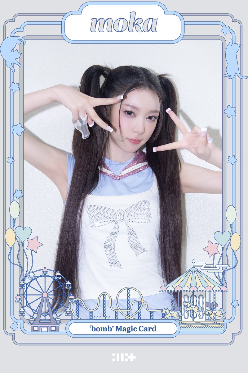 📸 | ILLIT 'bomb' Magic Card #3 🔮 with #MOKA #ILLIT #아일릿