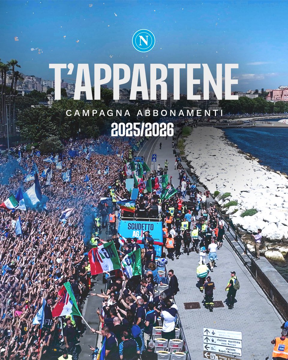Image for the Tweet beginning: La Campagna Abbonamenti 25/26 parte