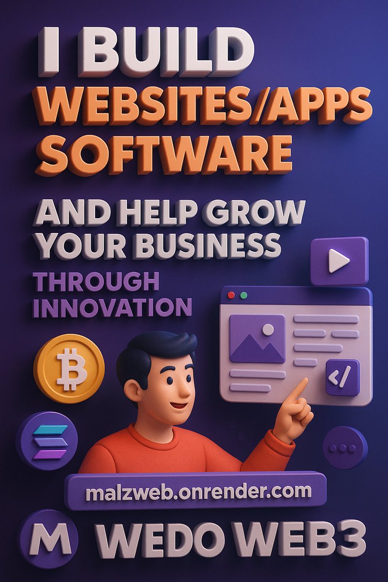 tobemarizu101's tweet image. #webdeveloper #Web3 #openforwork #backend #MobileAppDevelopment
