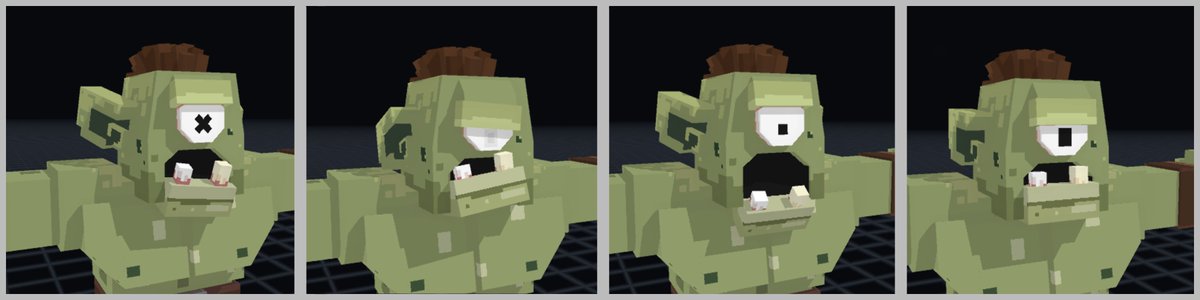 GabAnimationn's tweet image. Good Monday! I want to share with you that I made some little details that will help me to add a little more expression in some animations, here I share with you a couple of faces testing ideas, can you think of any other?
Later I plan to share with you new advances with new…