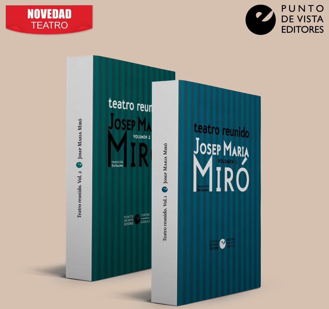 Josep Maria Miró (@josepmariamiro) on Twitter photo Avui <a href="/salabeckett/">Sala Beckett</a> col·loqui 'El Monstre' després de la funció. El text (XXXII Premio Jardiel Poncela XVIII Quim Masó) està publicat per l'editorial Fundació SGAE i també dins de l'antologia Teatro Reunido de <a href="/PuntodeVistaEd/">PuntodeVistaed</a>
En cartell fins 27 de juliol.
salabeckett.cat/activitat-rest… Avui <a href="/salabeckett/">Sala Beckett</a> col·loqui 'El Monstre' després de la funció. El text (XXXII Premio Jardiel Poncela XVIII Quim Masó) està publicat per l'editorial Fundació SGAE i també dins de l'antologia Teatro Reunido de <a href="/PuntodeVistaEd/">PuntodeVistaed</a>
En cartell fins 27 de juliol.
salabeckett.cat/activitat-rest…