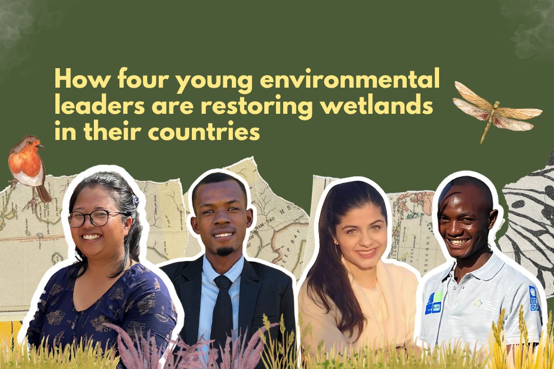 UNDP Climate (@undpclimate) on Twitter photo What do wetlands have to do with food, health & climate resilience?
Everything ๐
Ahead of the <a href="/RamsarConv/">Convention on Wetlands</a> on Wetlands, <a href="/UNDP/">UN Development</a> is spotlighting four young climate leaders stepping up to protect them.
Discover their stories: go.undp.org/Uys
#Youth4Climate | #RamsarCOP15 What do wetlands have to do with food, health & climate resilience?
Everything ๐
Ahead of the <a href="/RamsarConv/">Convention on Wetlands</a> on Wetlands, <a href="/UNDP/">UN Development</a> is spotlighting four young climate leaders stepping up to protect them.
Discover their stories: go.undp.org/Uys
#Youth4Climate | #RamsarCOP15