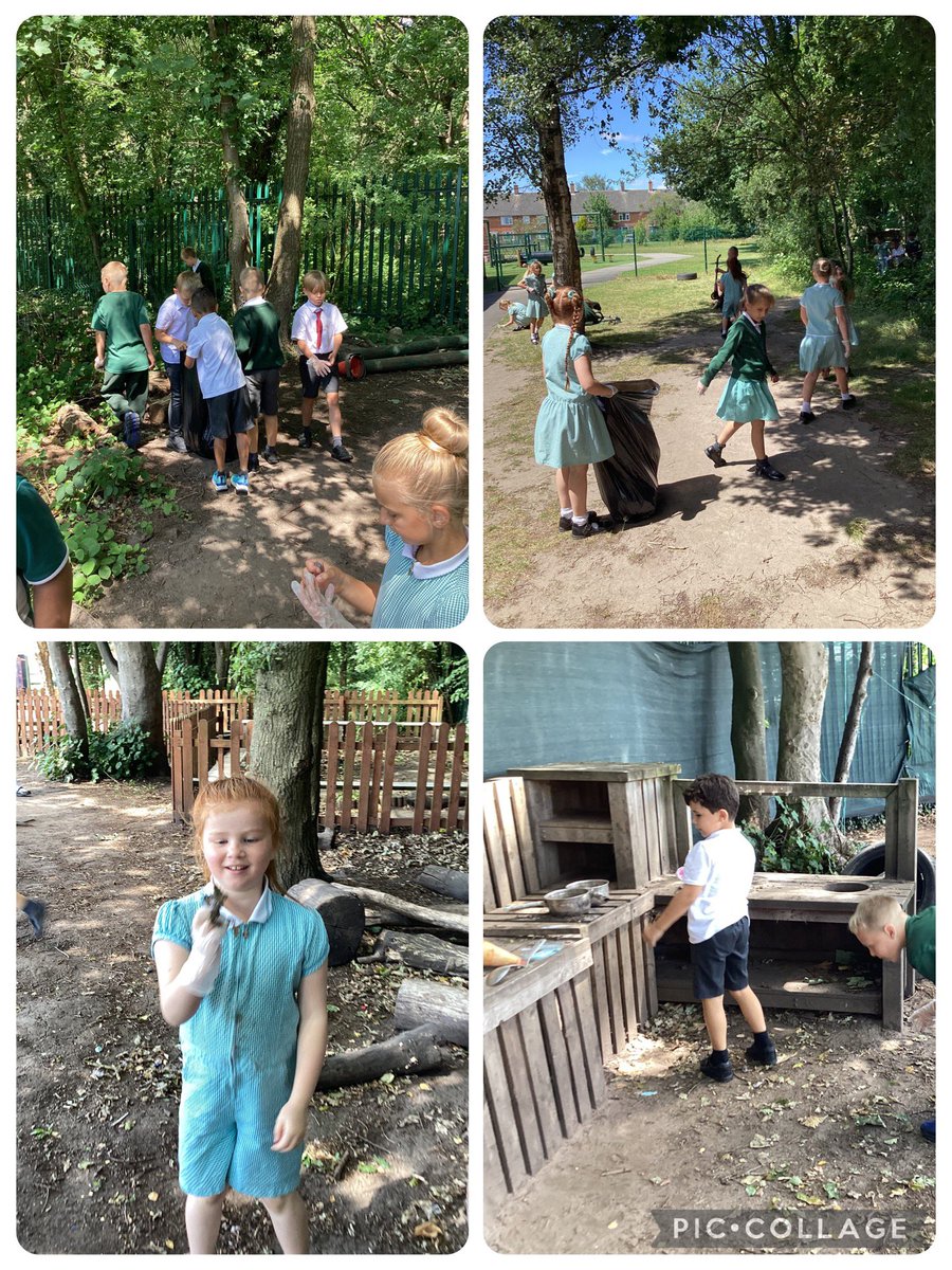 We explored the work of Greta Thunberg today who went on strike every Friday from school to prevent climate change in 2018. This inspired us to go out and collect rubbish from our school grounds. Well done 👏 🗑️ 💚