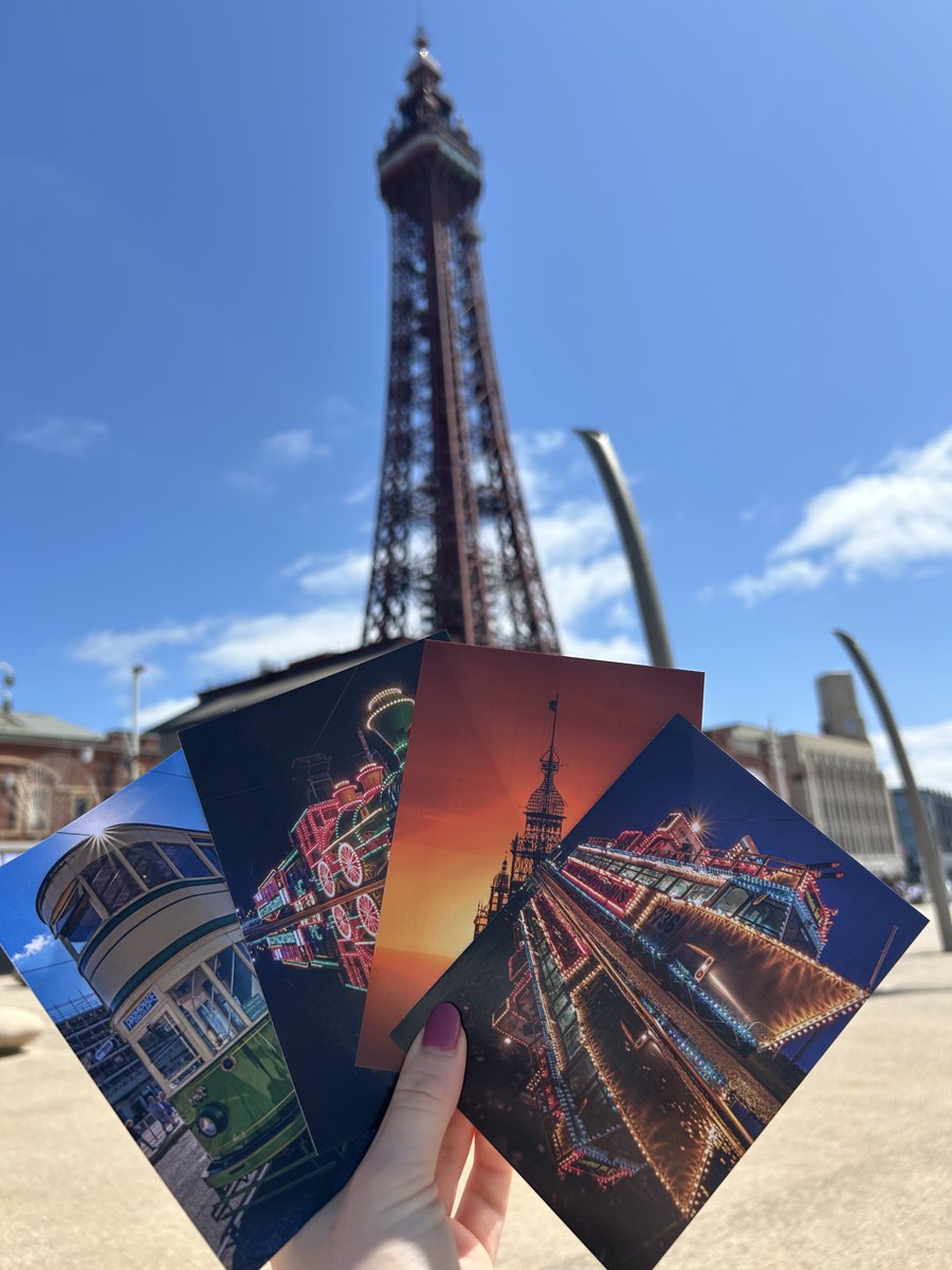 Visiting Blackpool this summer? Don’t forget to send a postcard!

Call into the Tourist Information Centre (TIC), where you’ll find a selection of fantastic postcards to remember your visit to Blackpool or send to your friends and family.

Postcards are from 50p each, 6 for £2.50