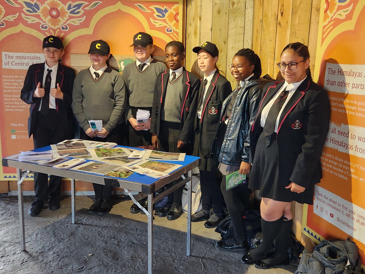 Year 7 and our Eco Ambassadors represented the school at Chester Zoo, teaching visitors all about endangered species. 🌍🦁 A fantastic example of student leadership and environmental awareness in action!

#KLAL #GSTSchools #ASPIRE #ChesterZoo #EcoEducation #StudentLeadership