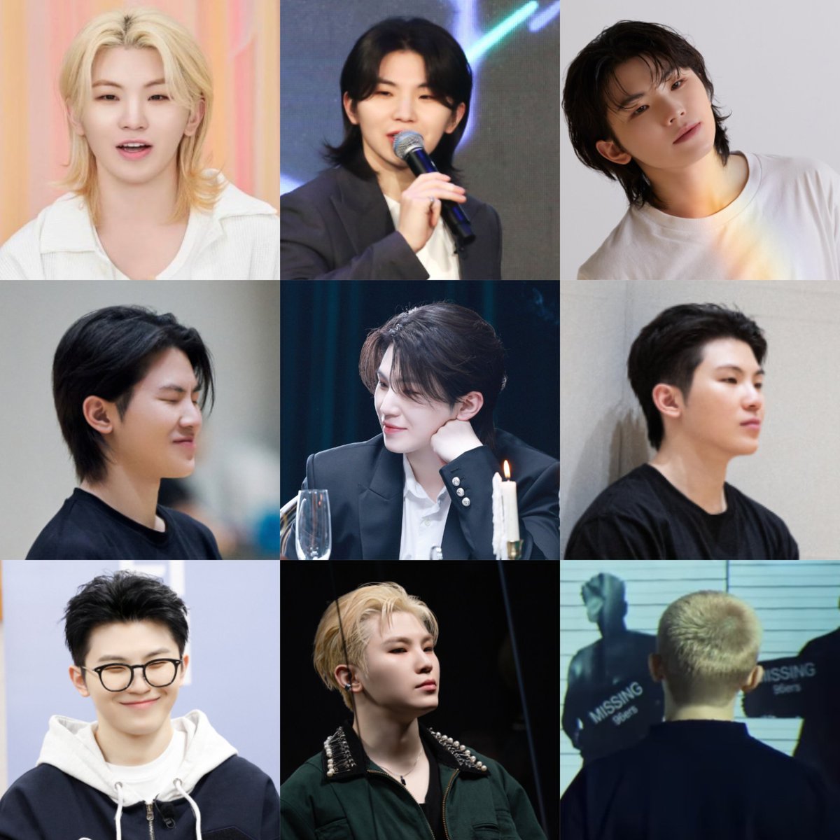 semangkukuji's tweet photo. the way his hair got shorter gradually and slowly, letting the transformation unfold gently over time. https://t.co/GJVote3vSo
