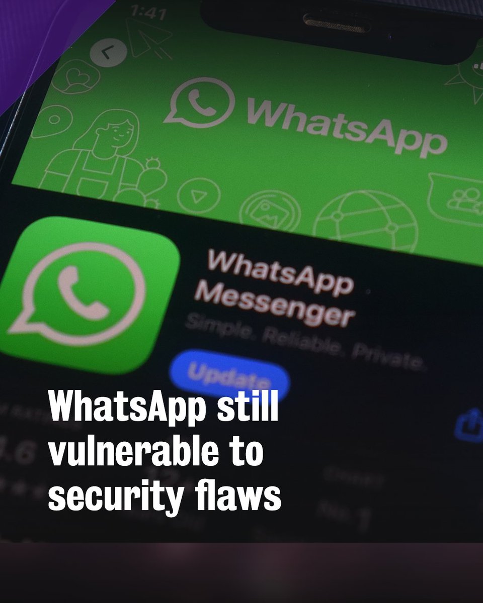 KingsNMES's tweet image. A new study reveals that WhatsApp chats are still vulnerable to infiltration by bad actors in control of the application’s servers, despite this risk being identified almost a decade ago! 😮
🔐 Read more about the study from King’s researchers:
kcl.ac.uk/news/whatsapp-…
