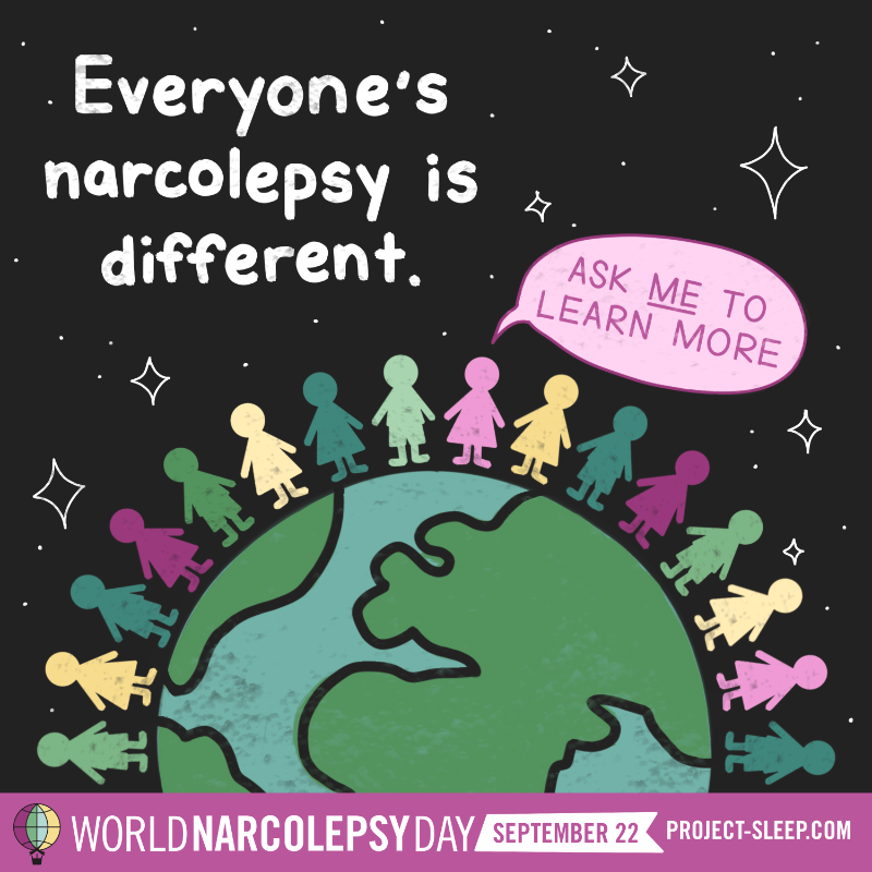 AvadelPharma's tweet photo. 🌍 World Narcolepsy Day is one month away. Find out how you can get involved with @project_sleep and help make a difference for those impacted by the condition! #WorldNarcolepsyDay