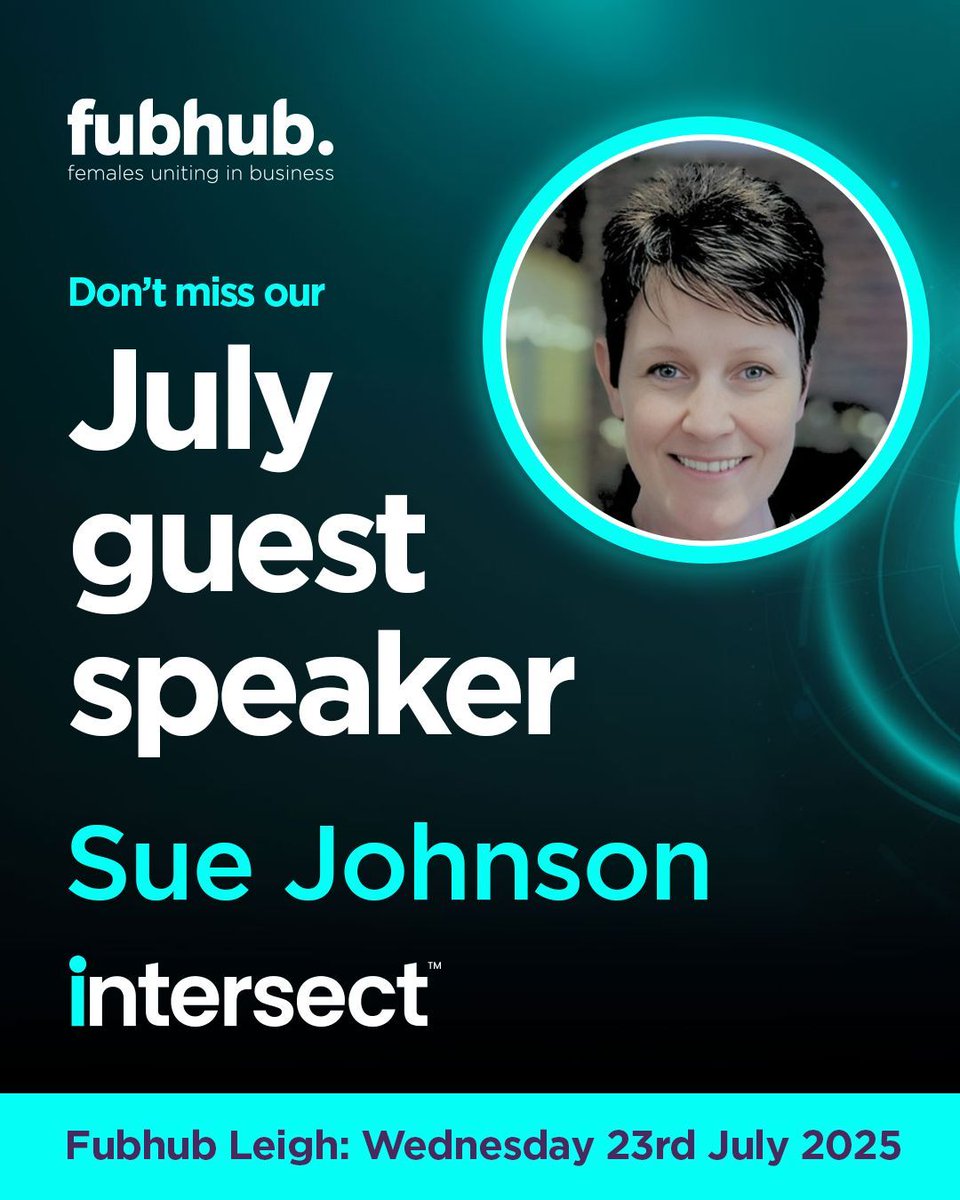 Join us at Fubhub Leigh on 23rd July for an unmissable interactive session with Sue Johnson, CEO of Intersect! 🔐 

She’ll be sharing expert tips on how to make your business more secure – a must for any entrepreneur or business owner. 

🎟️ Book now: trybooking.com/uk/events/land…