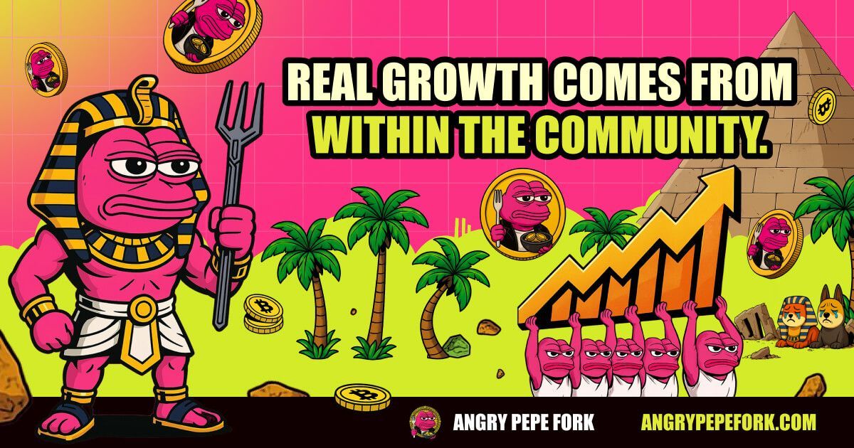 This isn’t VC-funded fluff.
This is community-built momentum.

$APORK grows because we grow it — loud, loyal, and laser-focused.

While others fake it, we stack it.
📈 Real growth. Real rewards.

angrypepefork.com