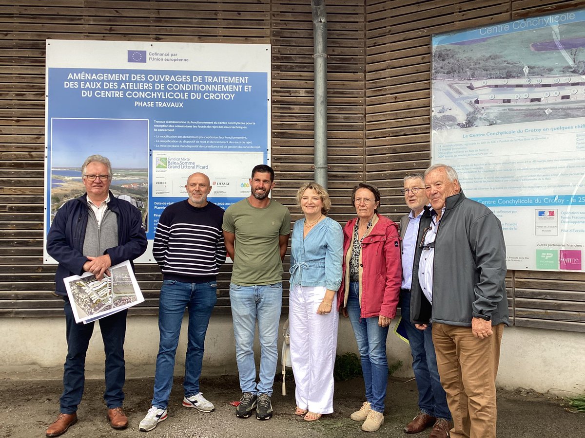 Visite du parc conchylicole de la Baie de Somme, ainsi que du centre de purification conchylicole avec le Syndicat Mixte, à l’origine de cet outil structurant pour la filiere. Maîtrise des rejets, développement des 13 entreprises productrices avec le Feampa et les <a href="/hautsdefrance/">Région Hauts-de-France</a>