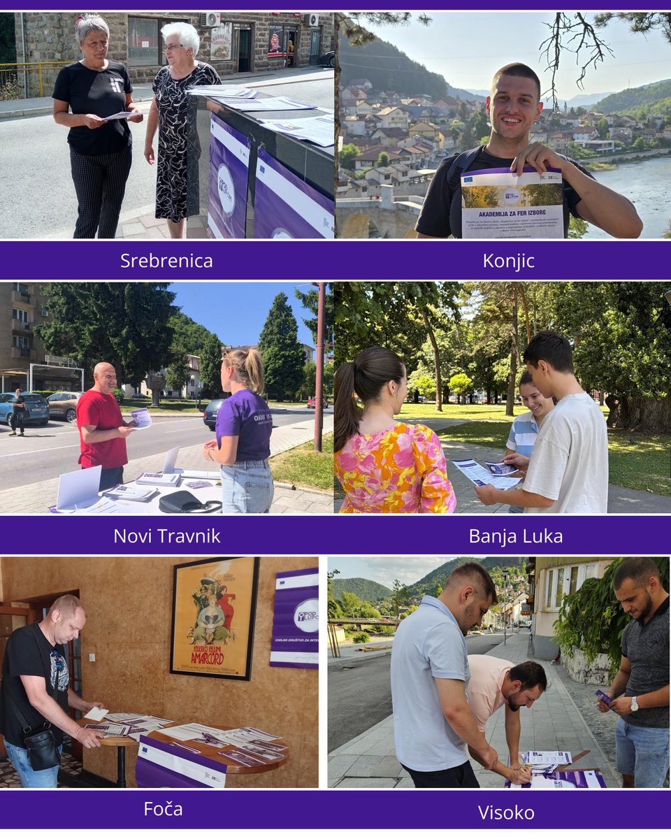 pod_lupom's tweet image. Organizacije članice Koalicije “Pod lupom” organizovale su ulične akcije širom BiH s ciljem upoznavanja građana i građanki sa ključnim preporukama za unapređenje izbornog procesa. Međutim, nismo još završili – ulične akcije se nastavljaju! @eubih #FranceInBiH @SwedenBiH