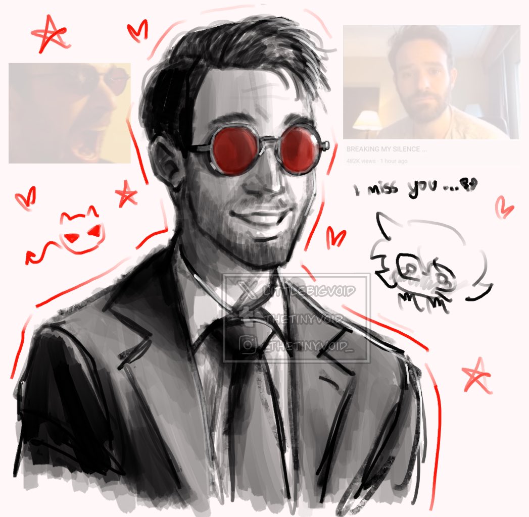littlebigvoid's tweet photo. I miss him. 💔
#daredevil #marvel #daredevilbornagain #marveldaredevil #daredevilmarvel #mattmurdock #matthewmurdock #daredevilfanart https://t.co/CBVmOtfe11