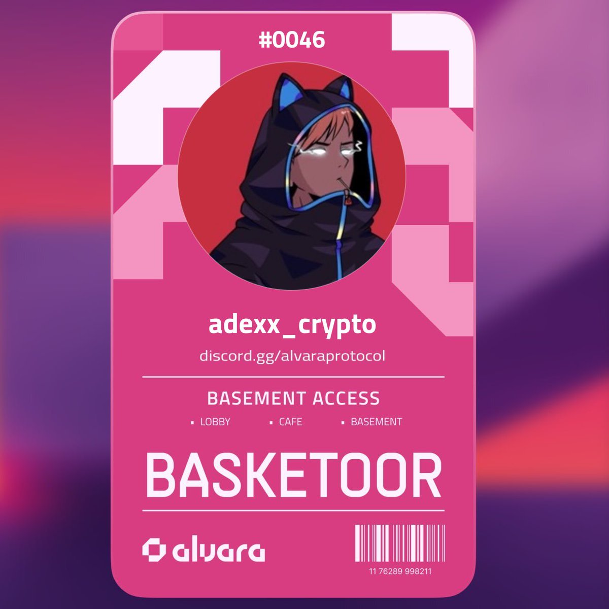 Adexx_Web3's tweet image. Officially a Basketoor.
Limited access passes now @alvaraprotocol
Build Baskets. Build Legacy. 🧺