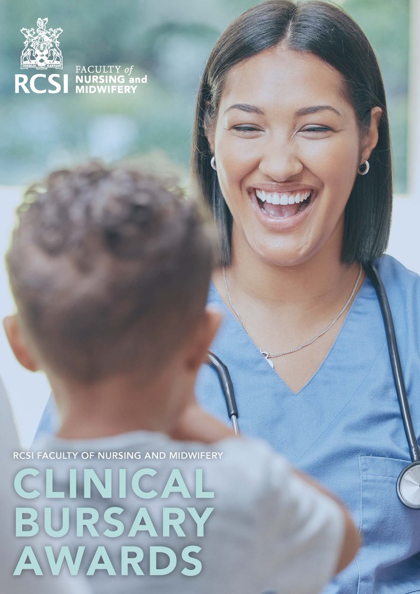📢 Applications are now OPEN for our Clinical Bursary Awards!

Five €5,000 bursaries are available to support nurse/midwife-led innovation in care, education &amp; research.

Find out more and apply by 5 Nov 2025 👉 tinyurl.com/eepf3ptn

#Bursary #Nursing #Midwifery #RCSI