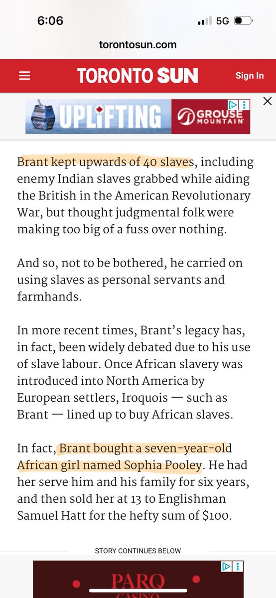 Jim McMurtry (@jimmcmurtry01) on Twitter photo Chief Joseph Brant had a 7-year-old slave girl, so when is his statue coming down? Chief Joseph Brant had a 7-year-old slave girl, so when is his statue coming down?