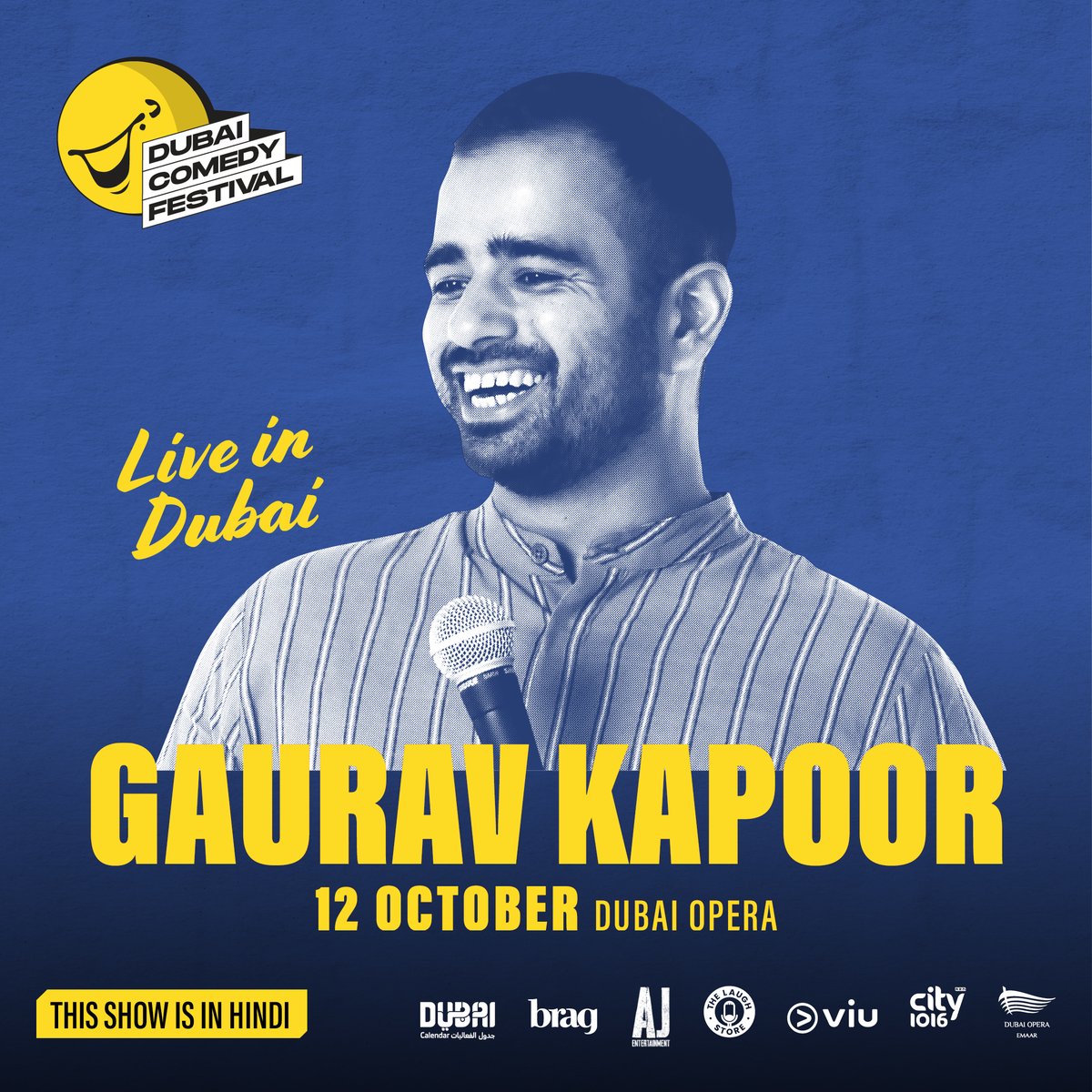DubaiOpera's tweet image. The funniest weekend of the year is landing at Dubai Opera!
🌍 4 comedians. 4 languages. Endless laughs.
🗓️ October 11–12
🎤 @AmerZahr , GauravKapoor, Ivan Abramov and RedouaneBougheraba. @dubaicomedyfest
🎟️ Tap the link in bio to book now & swipe through to meet the stars!