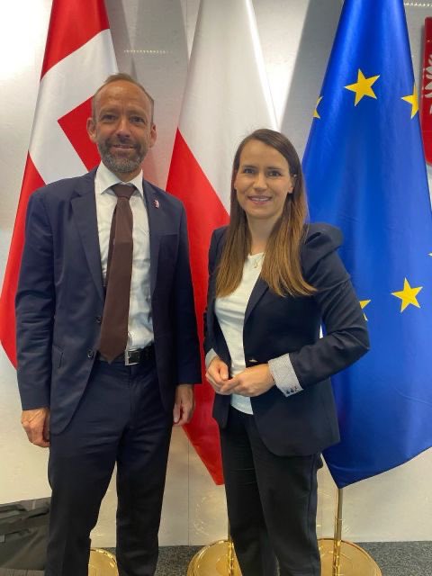 Today, I presented the key priorities of Denmark’s EU Presidency of the Council of the EU in the Polish Parliament🇩🇰🇪🇺 . 

Thanks for the strong interest, the many questions and the constructive dialogue.