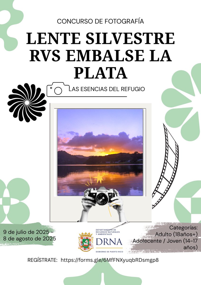 DRNAGPR's tweet image. 📸 ¡Participa del concurso de fotografía “Lente Silvestre RVS Embalse La Plata: Las Esencias del Refugio! 

🌿 Captura la belleza natural del refugio y demuestra tu talento.

🔗 Información e Inscripción: forms.gle/6MfFNXyuqbRDsm…