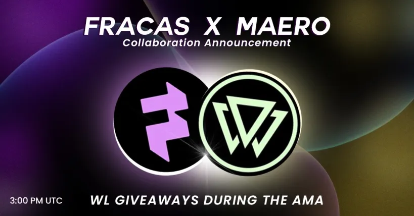 FracasWeb3's tweet image. Tomorrow 3:00 PM UTC , we’re diving into why @maerouniverse might just be the next big banger in Web3.

We’re also throwing out some GTD spots during the space 

Don’t fade this one.
x.com/i/spaces/1kvJp…