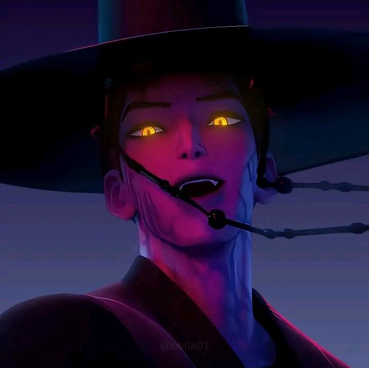wongust_d's tweet photo. Wonho cosplaying as Abby from Saja Boys. There could not be a more perfect Abby than this 😭🫠 #원호 #WONHO https://t.co/0JORjy7Jgm
