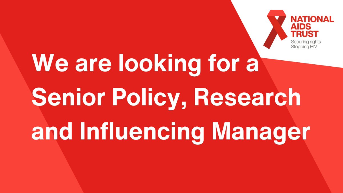 Are you looking for a chance to use your policy, research and influencing experience to make a real difference? 

We’re looking for a strategic thinker and experienced policy professional. If this sounds like you, visit our website and apply now: 

nat.org.uk/who-we-are/wor…