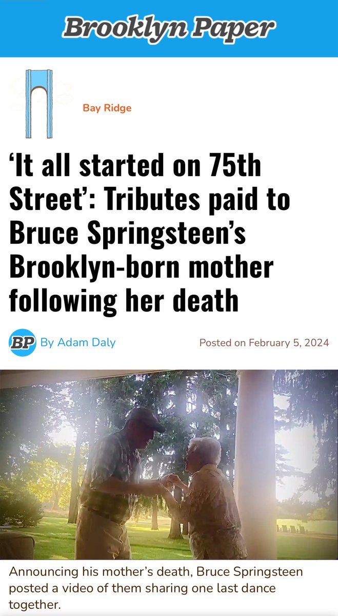 Everyone knows that Bruce Springsteen was born in the U.S.A. and most people may know that the Boss is a New Jersey icon. But Springsteen is a very Dutch name and recently we already suggested about the connections to Brooklyn and The Netherlands from Bruce’s family tree. 

1/4