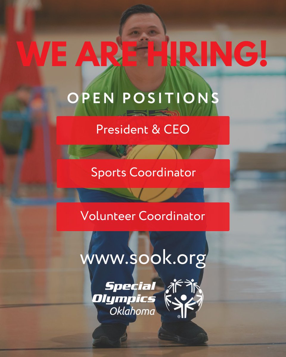 🗣WE’RE HIRING! 🗣
Join our team. Change the game.
👉 sook.org/hiring