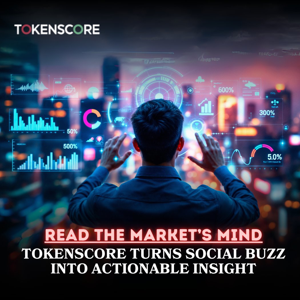 Tokenscoreai's tweet image. Bullish or bearish? Find out with our AI Sentiment Analysis. 💬
TokenScore scans thousands of sources—news, tweets, Telegram—to give you a real-time sentiment score on any coin.
🔍 Predict trends before the crowd.
#CryptoSentiment #AIAnalysis #TokenScoreTools