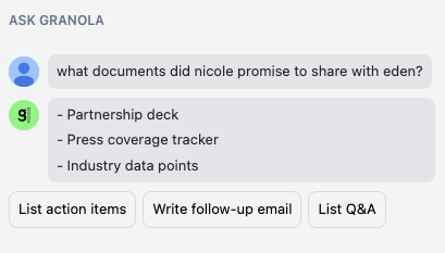 ebonylewkovitz's tweet image. "What did they say in that meeting last week?" becomes a thing of the past with @meetgranola. This is the only meeting notetaker I'll ever need.