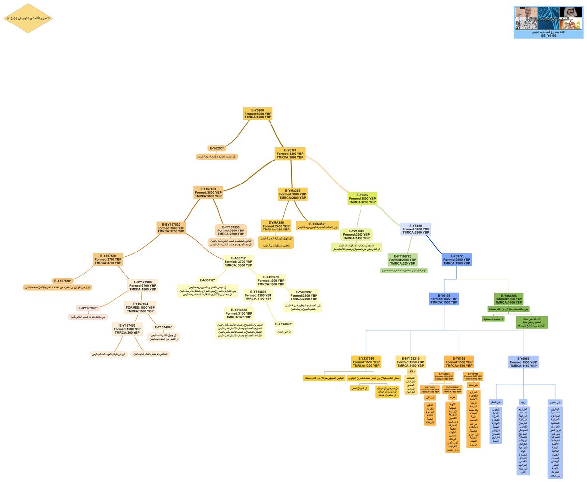 مشروع قبيلة حرب الجيني tweet media
