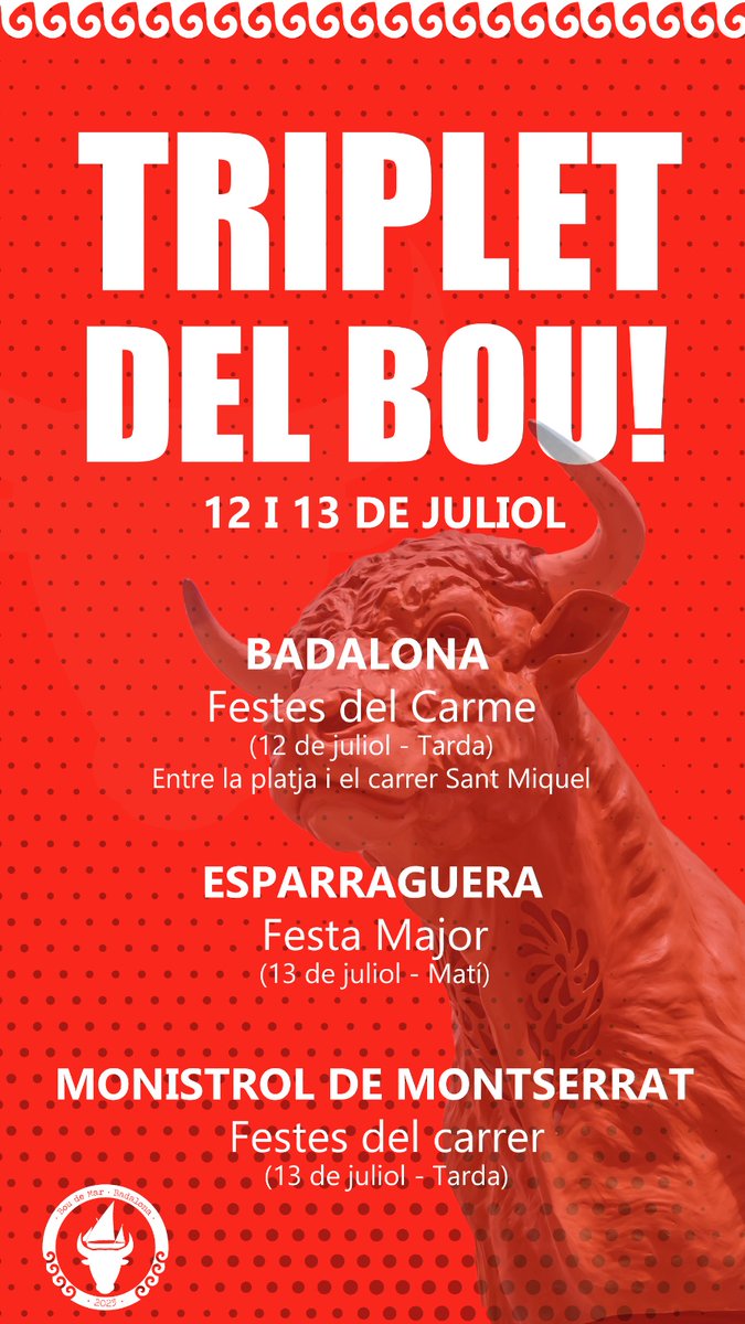 Bou de Badalona tweet media