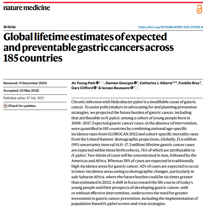 A new bug to concur.  Not at all an easy task because the antibiotic resistance is rampant among H.pylori and no new antibiotics in pipeline. <a href="/UKHSA/">UK Health Security Agency</a> <a href="/UKHSA_YandH/">UKHSA Yorkshire and Humber</a> <a href="/CHFTNHS/">Calderdale and Huddersfield NHS Foundation Trust</a>