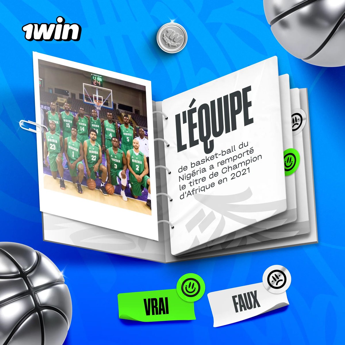 Vrai ou faux ?🧐

1. Écrivez dans les commentaires si la déclaration dans l'image est vraie ou non
2. Entrez votre 1win ID
3. Taguez un ami

❗️ Un participant ne peut laisser qu'un seul commentaire avec l'une des options de réponse

Nous enverrons un prix de 50 $ à un gagnant