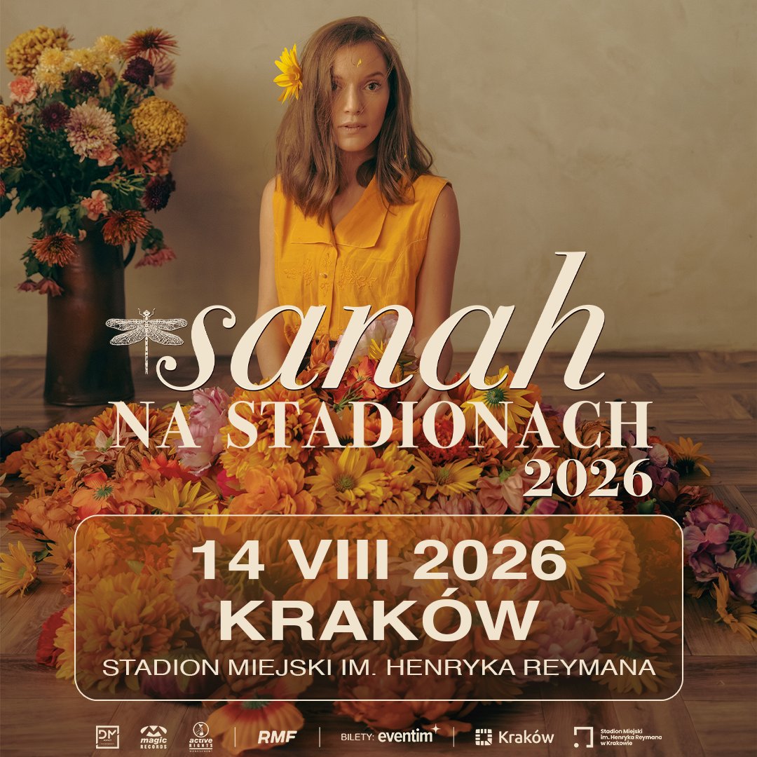 Kraków (@krakow_pl) on Twitter photo #Krakow #koncert #SanahNaStadionach 🎤🏟️ #sanah rusza z wielką trasą stadionową!
Już wiadomo, że w 2026 roku zagra także w Krakowie. 🤩
To pierwszy tak spektakularny koncert na stadionie miejskim przy ul. Reymonta 22.
Więcej poniżej 👇
krakow.pl/aktualnosci/29…
<a href="/SanahNewsPolska/">Sanah News Polska</a> #Krakow #koncert #SanahNaStadionach 🎤🏟️ #sanah rusza z wielką trasą stadionową!
Już wiadomo, że w 2026 roku zagra także w Krakowie. 🤩
To pierwszy tak spektakularny koncert na stadionie miejskim przy ul. Reymonta 22.
Więcej poniżej 👇
krakow.pl/aktualnosci/29…
<a href="/SanahNewsPolska/">Sanah News Polska</a>