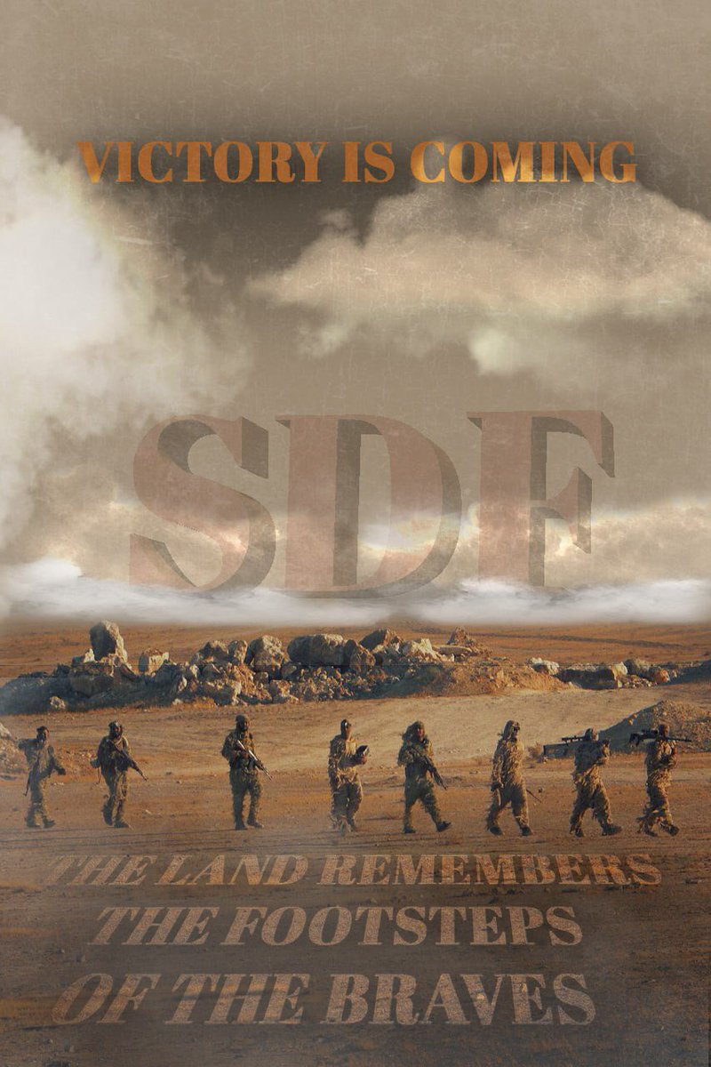 SDF_Syria's tweet image. The land remembers the footsteps of the brave.
#VictoryIsComing
#SDF
