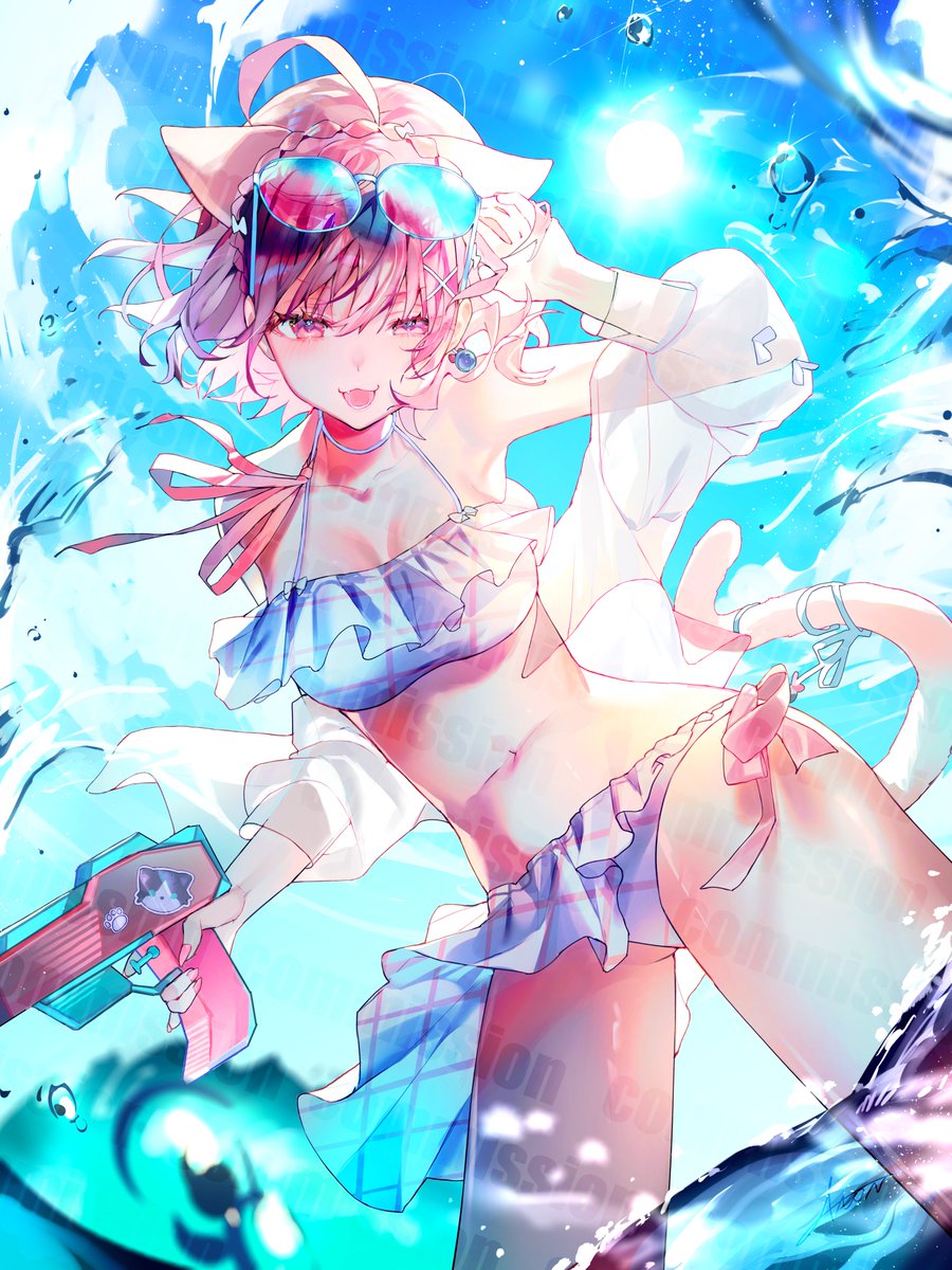 AnoN_qwat's tweet image. ありがとうございました～🐾🌊
#Skeb