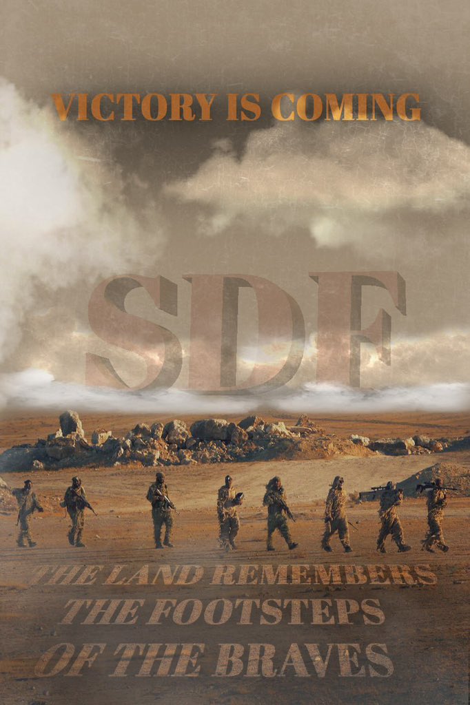 farhad_shami's tweet photo. The land remembers the footsteps of the brave.
#VictoryIsComing
#SDF https://t.co/aYxxAJbA0S