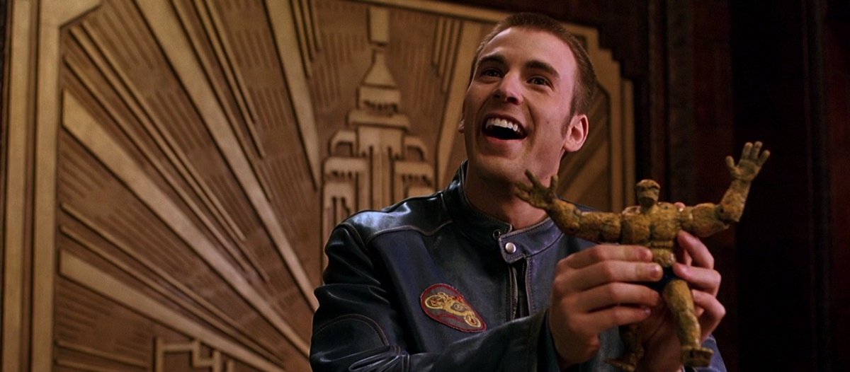 CevansContents's tweet image. 🎬:Chris Evans as Johnny Storm (Human Torch) in Fantastic Four (2005)