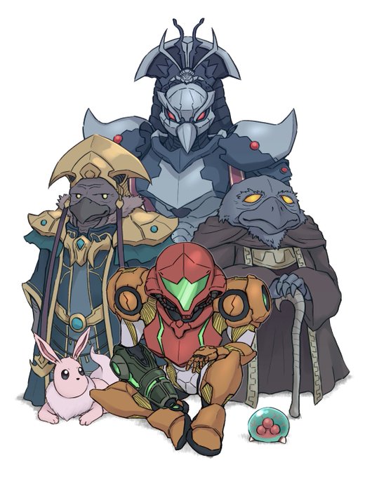 「サムス・アラン 白背景」の画像/イラスト/ファンアート(人気順)